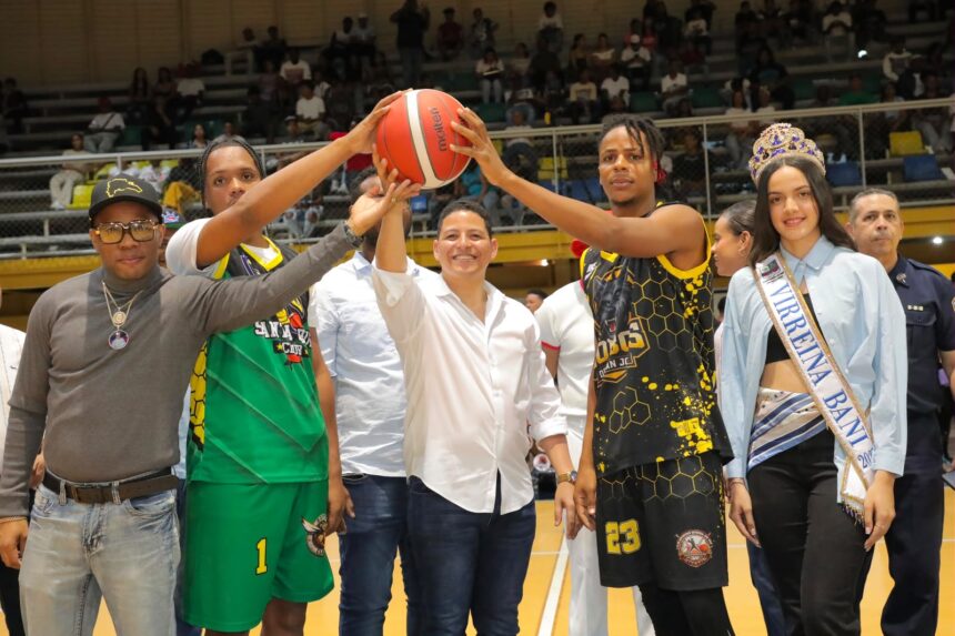 Peravia: Inauguran V Copa de Baloncesto Luis Báez