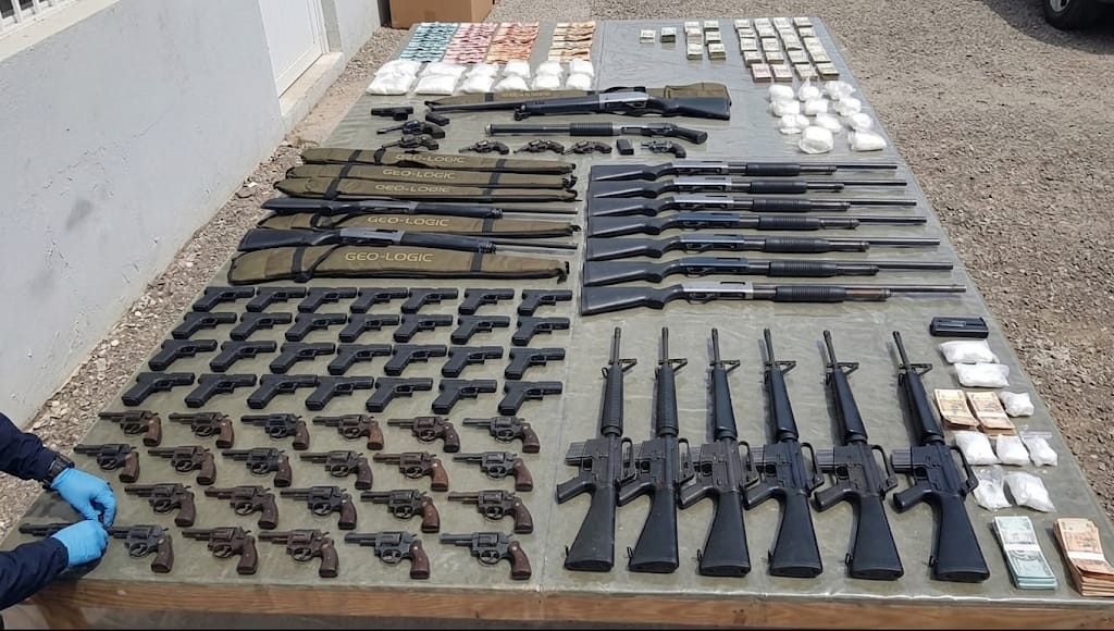 Policía saca de circulación 109 armas de fuego en seis meses de operativos en la región Enriquillo