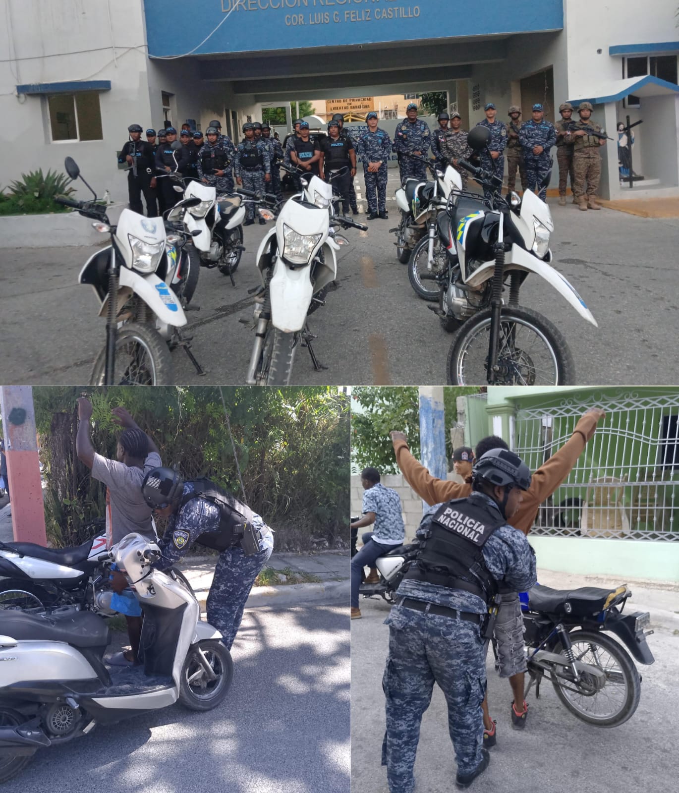 Policía ejecuta 18 órdenes de arresto en menos de 24 horas en Barahona